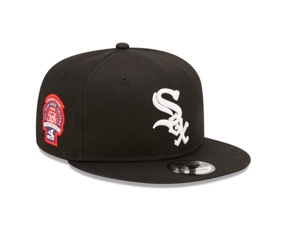New Era - Team Side Patch - 9FIFTY - Chicago White Sox - BLKWHI