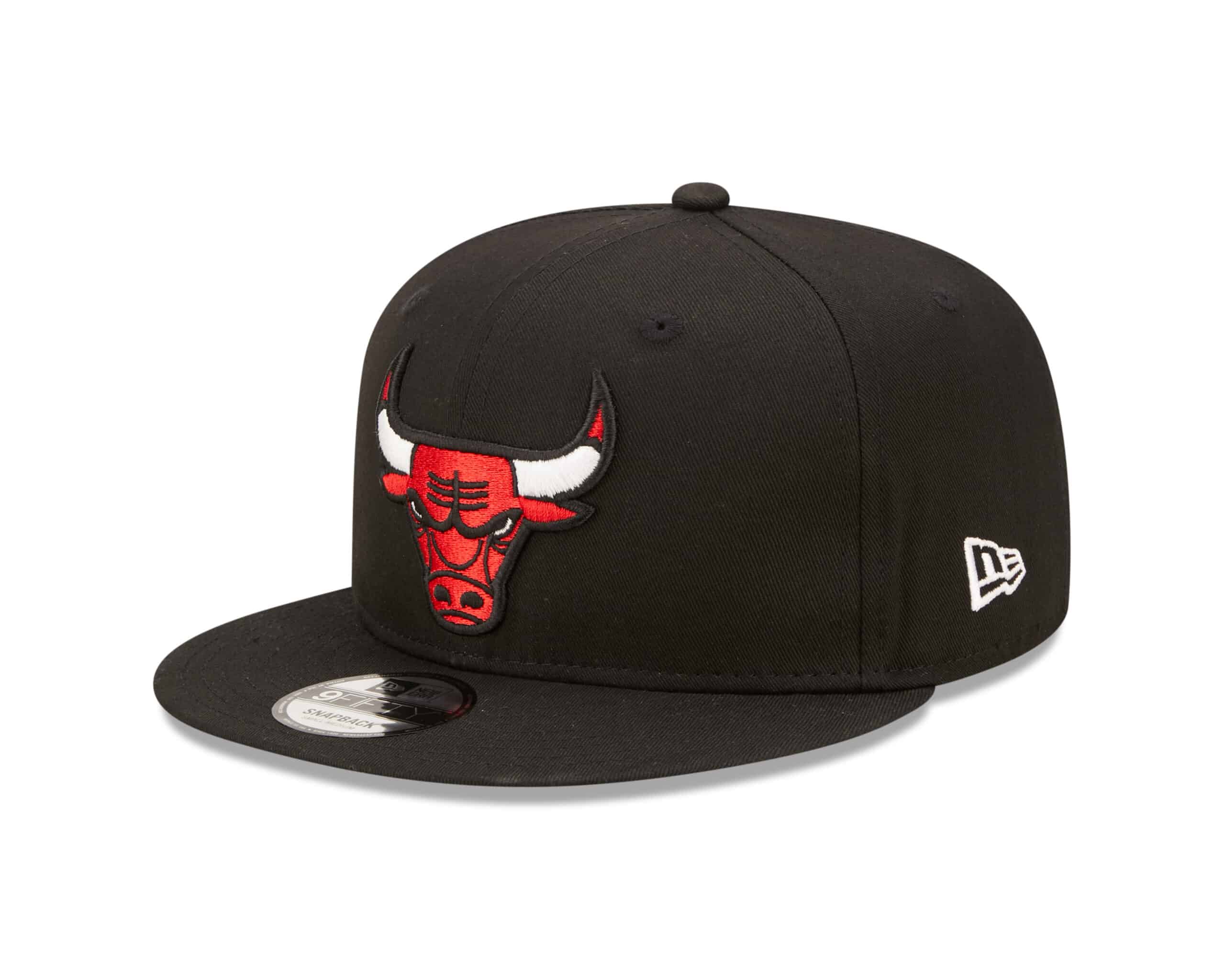 New Era - Team Side Patch - 9FIFTY - Chicago Bulls - BLKFDR - Snapbacks.nl